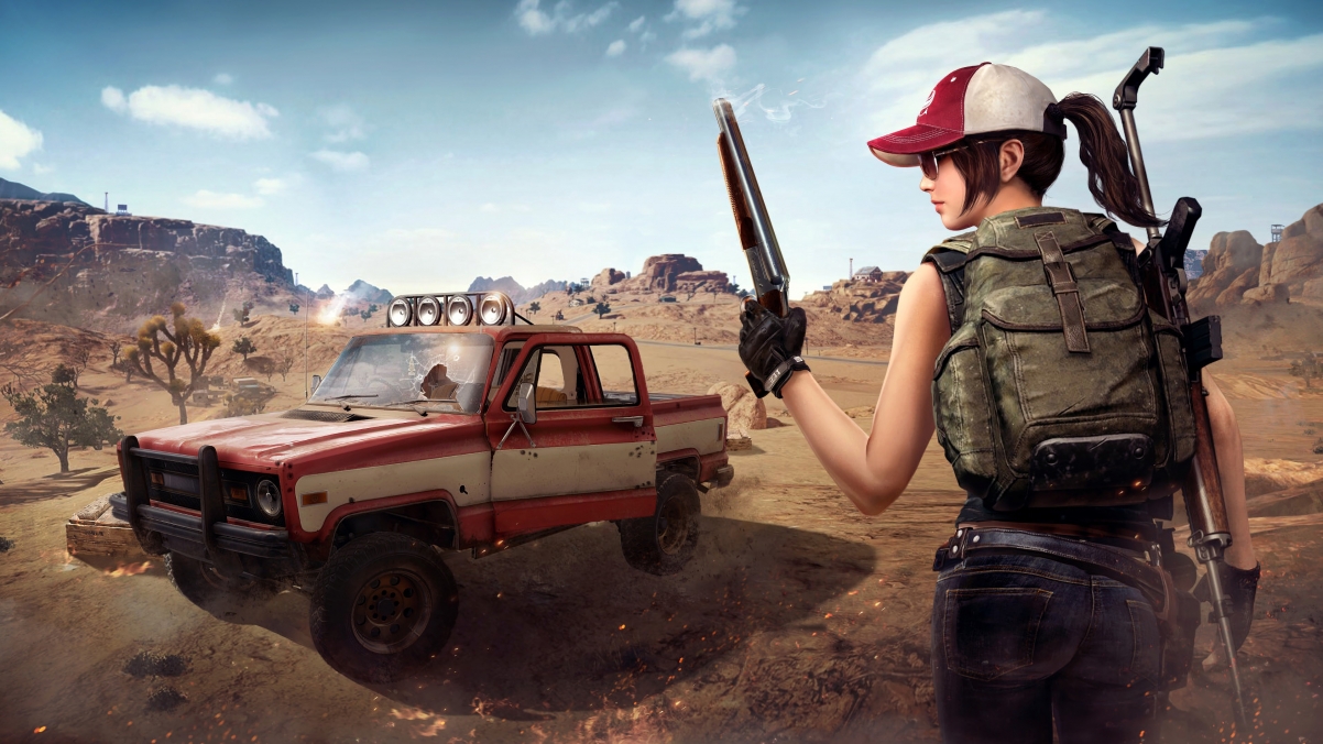 PUBG女孩 绝地求生4K壁纸