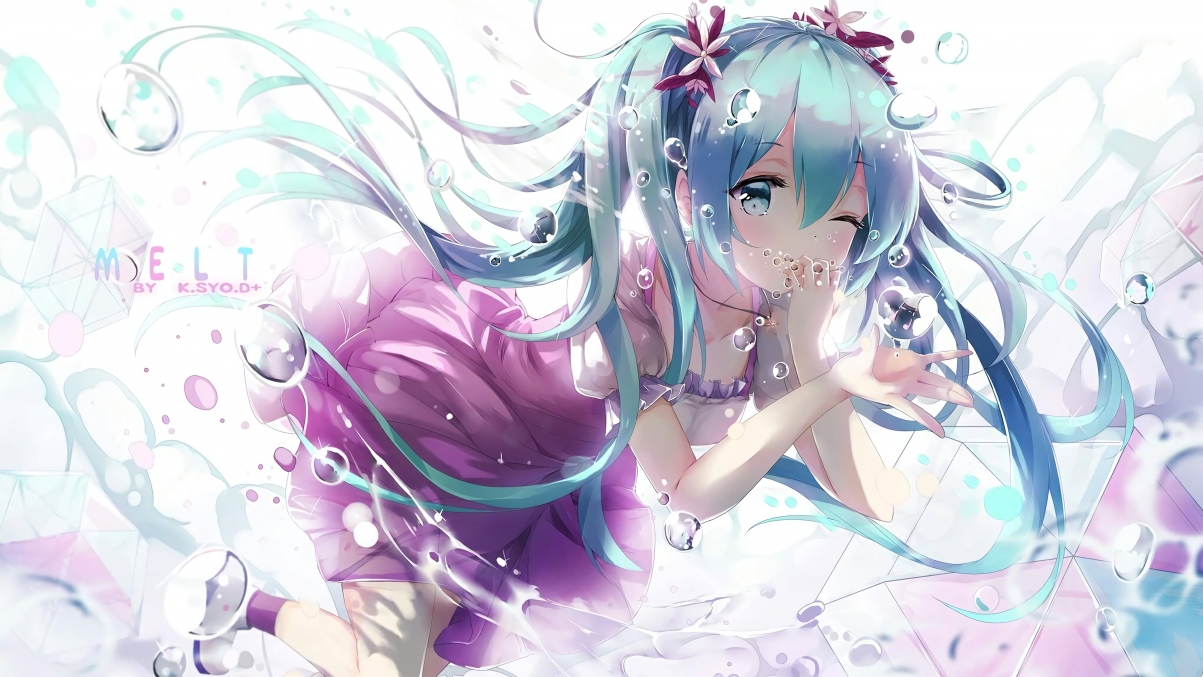 初音未来公主殿下 miku 4k动漫壁纸