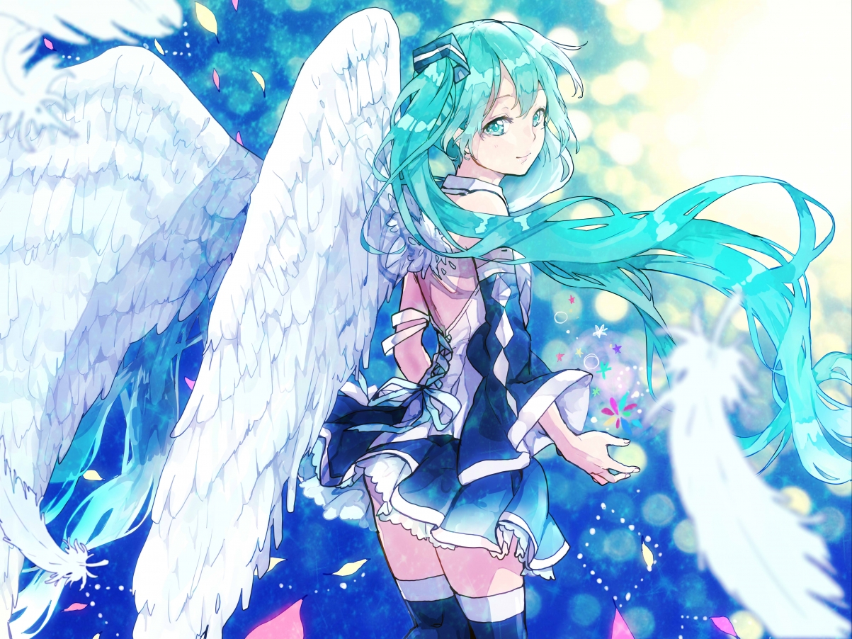 初音天使4k动漫壁纸