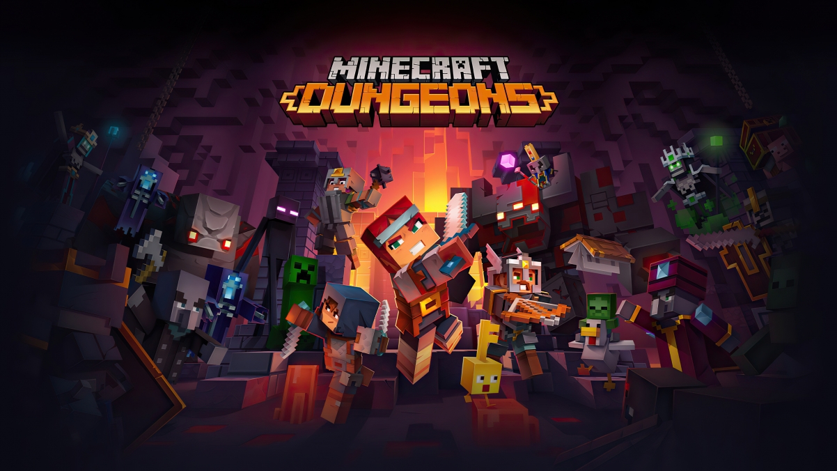 《我的世界:地下城 Minecraft Dungeons 2020》4k游戏壁纸