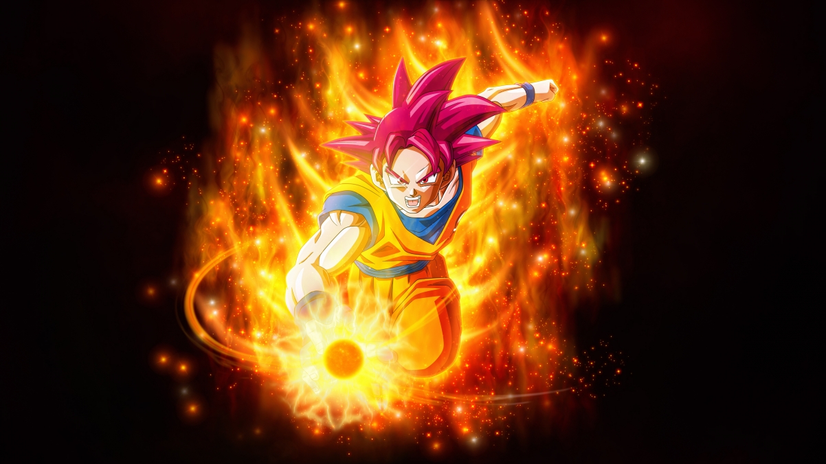 Super Saiyan God 4k壁纸