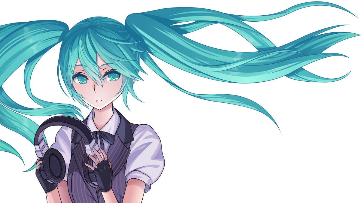 初音未来 简约4k动漫壁纸