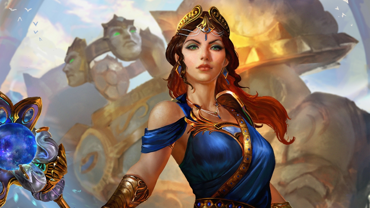 Mastery Skins As Hera Smite 4k壁纸