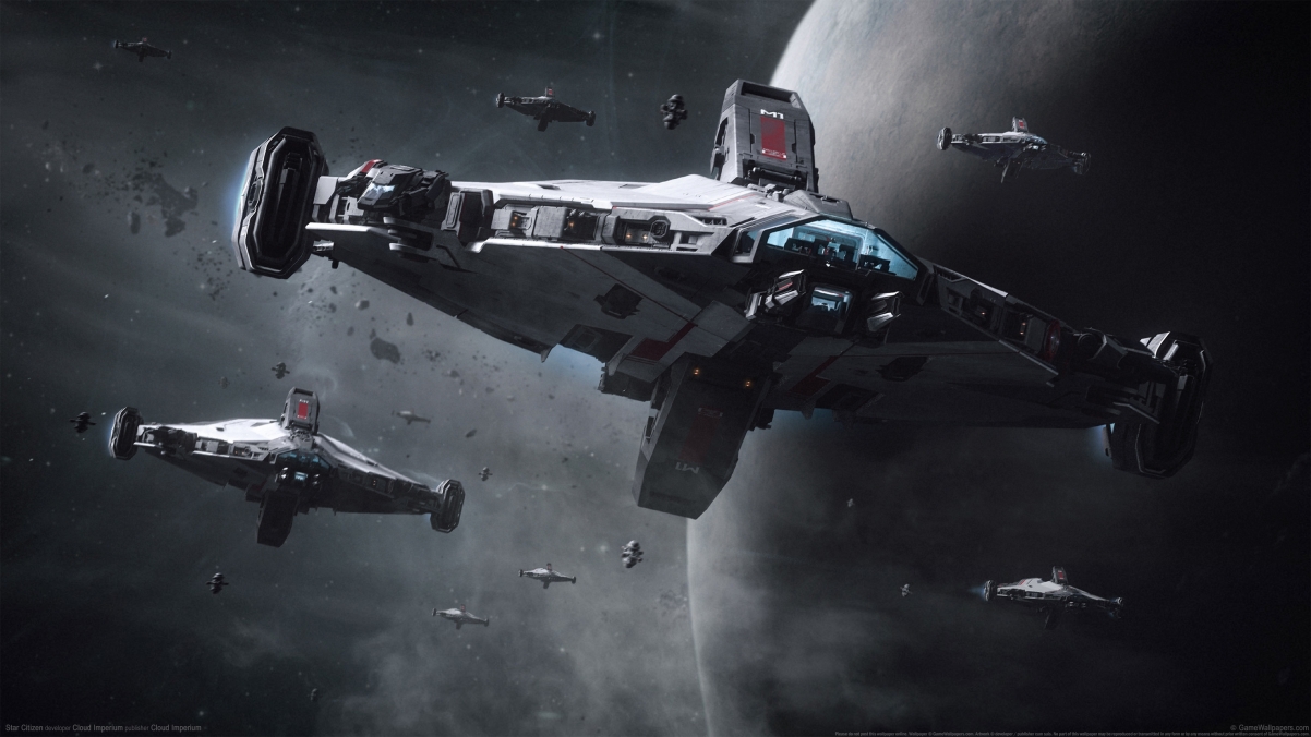 《星际公民 Star Citizen》太空飞船游戏4k壁纸