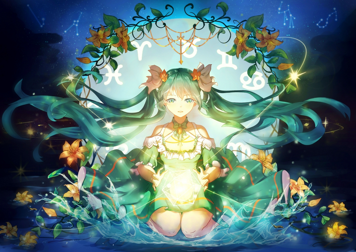 魔法初音高清壁纸