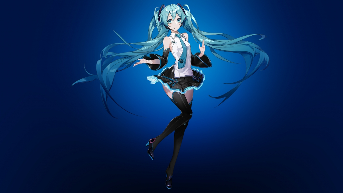 Hatsune Miku 初音未来4k动漫壁纸3840x2160