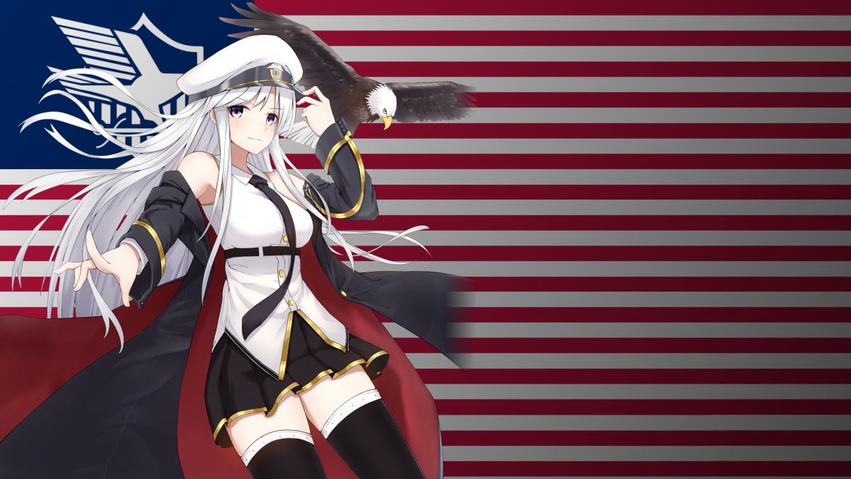 碧蓝航线Azur Lane - Enterprise Eagle Union 5k壁纸