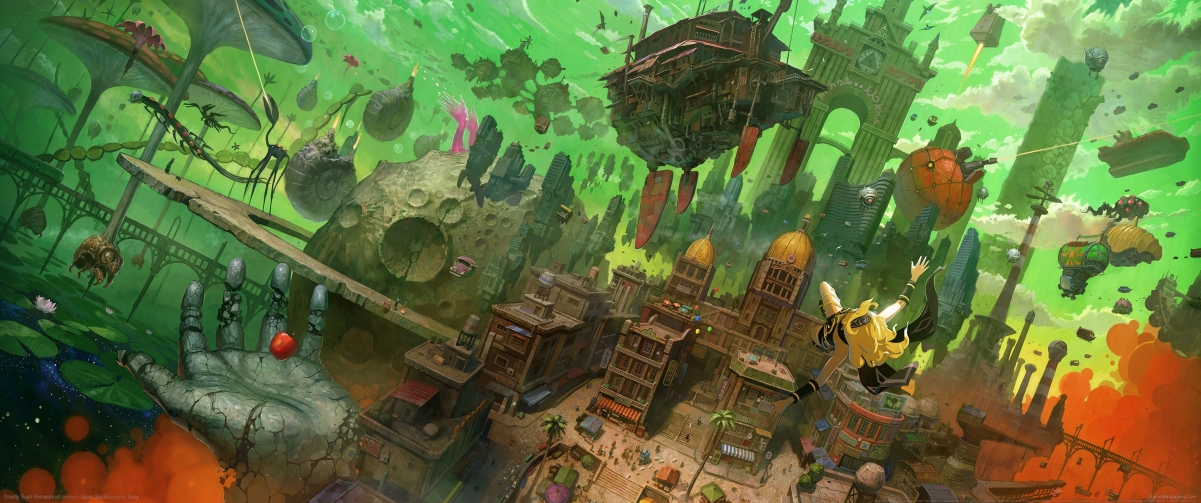 《Gravity Rush Remastered》3440x1440游戏壁纸