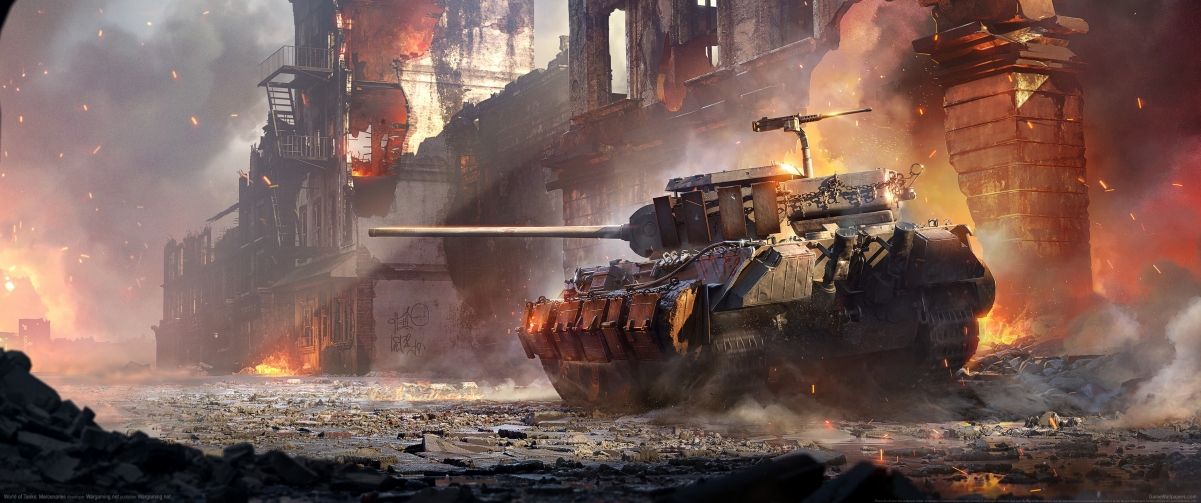 《坦克世界 World of Tanks: Mercenaries》3440x1440游戏壁纸