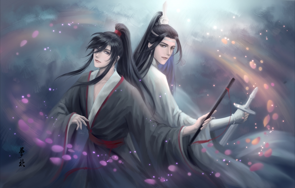 魏无羡 蓝忘机 忘羡 魔道祖师5k壁纸