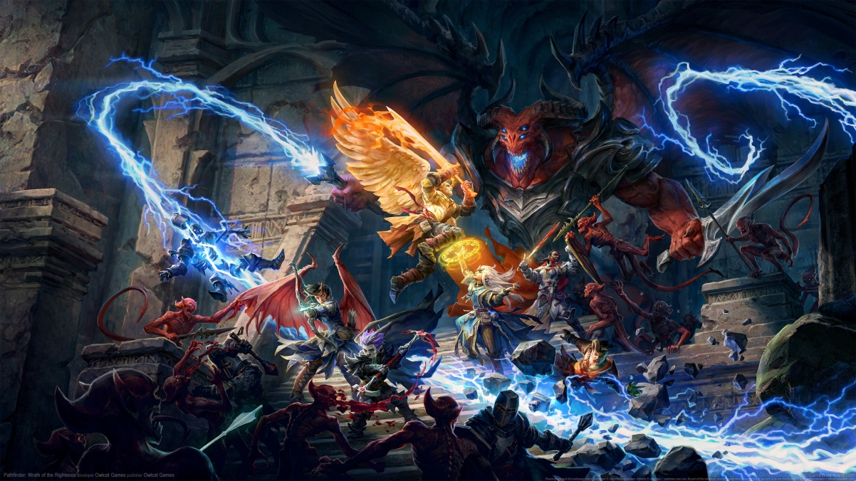 《Pathfinder_ Wrath of the Righteous》4k游戏壁纸3840x2160