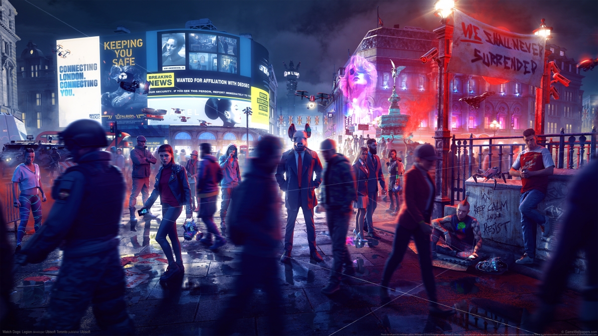 《看门狗军团Watch Dogs: Legion》4k游戏壁纸