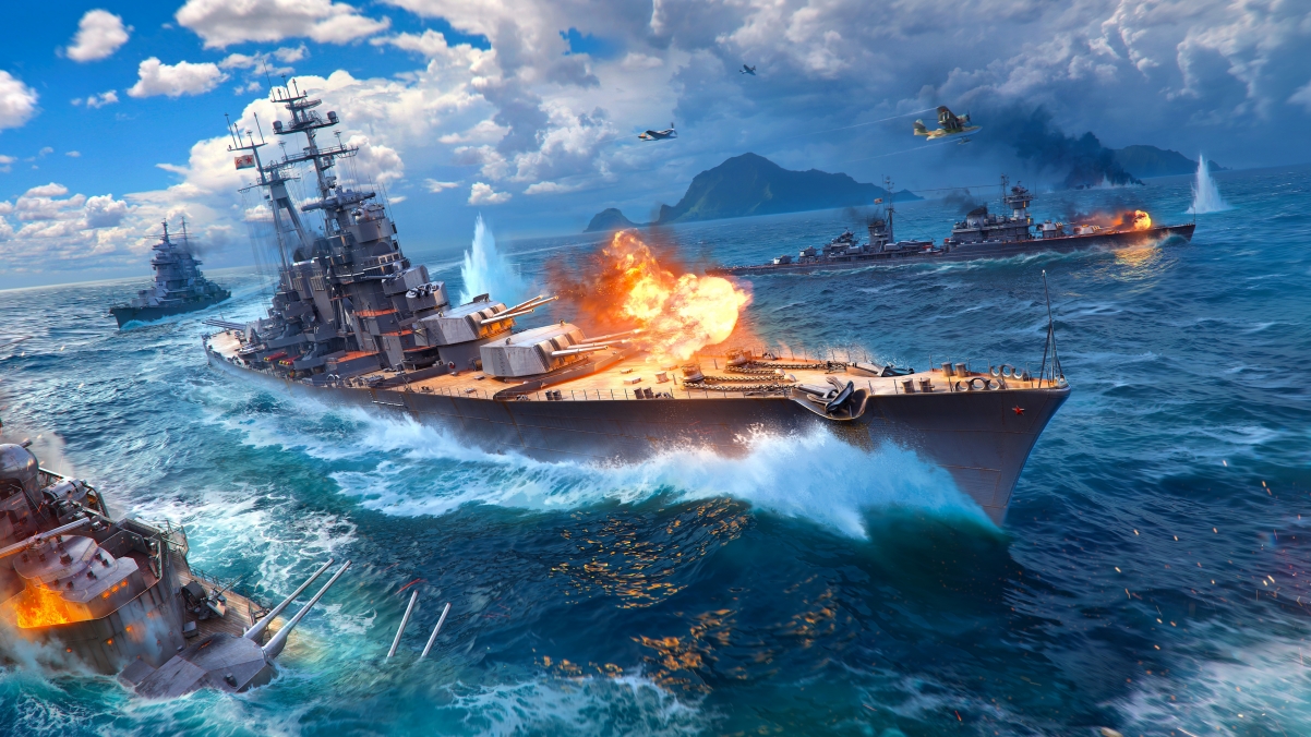 Wargaming Net, WoWS 战舰世界3840x2160超清游戏壁纸