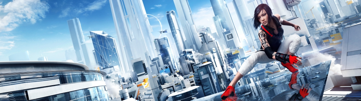 镜之边缘 催化剂 Mirror's Edge: Catalyst 3840x1080壁纸