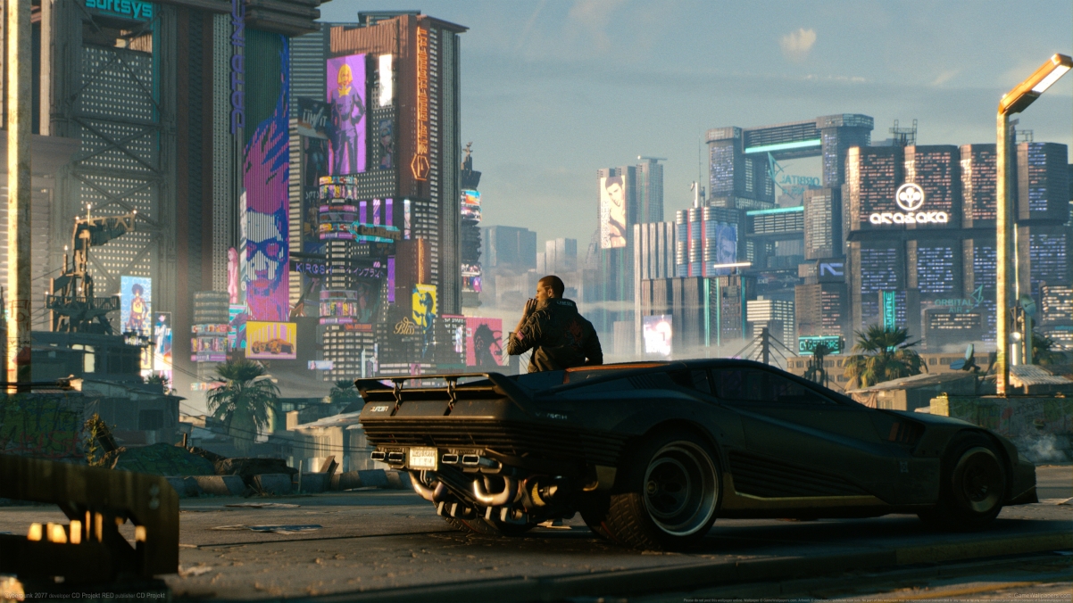 《Cyberpunk 2077》4k游戏壁纸