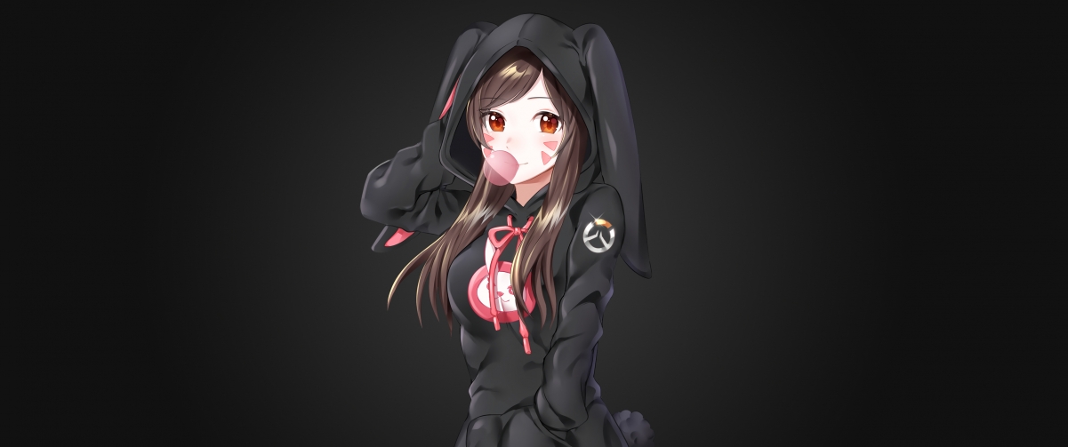 overwatch 守望先锋Dva3440x1440壁纸