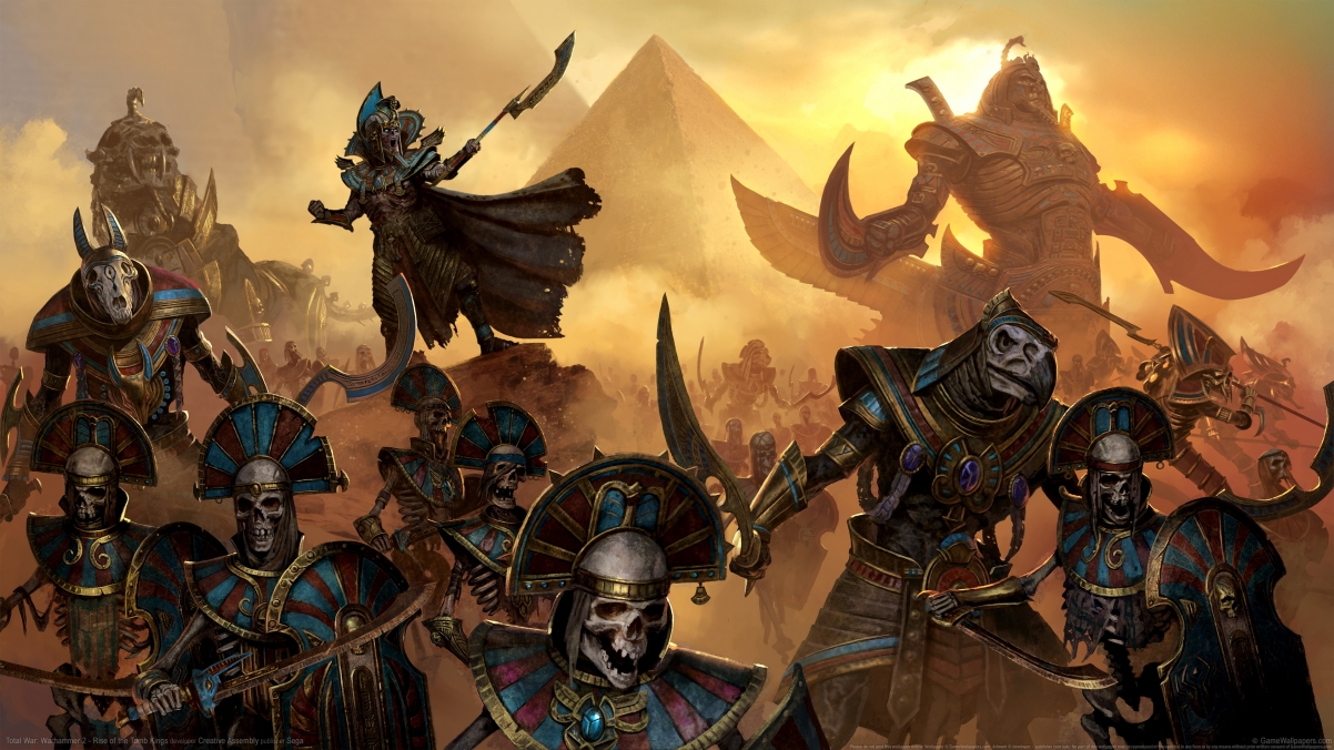 战锤:全面战争2 Rise of the Tomb Kings 4k壁纸