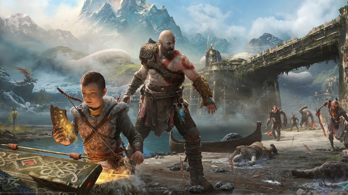 战神God of War (2017)游戏原图4k壁纸