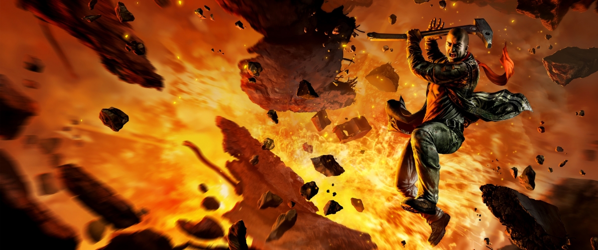 Red Faction_ Guerrilla Re-Mars-tered 带鱼屏壁纸3440x1440