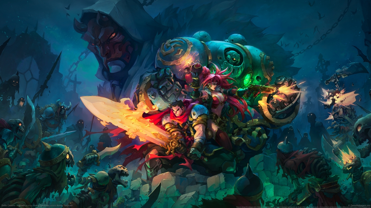 《战神:夜袭(Battle Chasers: Nightwar)》4k壁纸