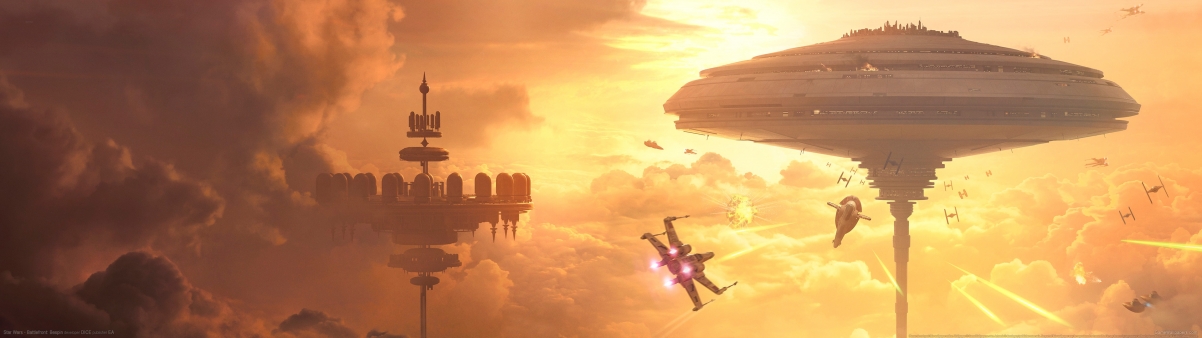 《星球大战 Star Wars Battlefront: Bespin》3840x1080游戏壁纸