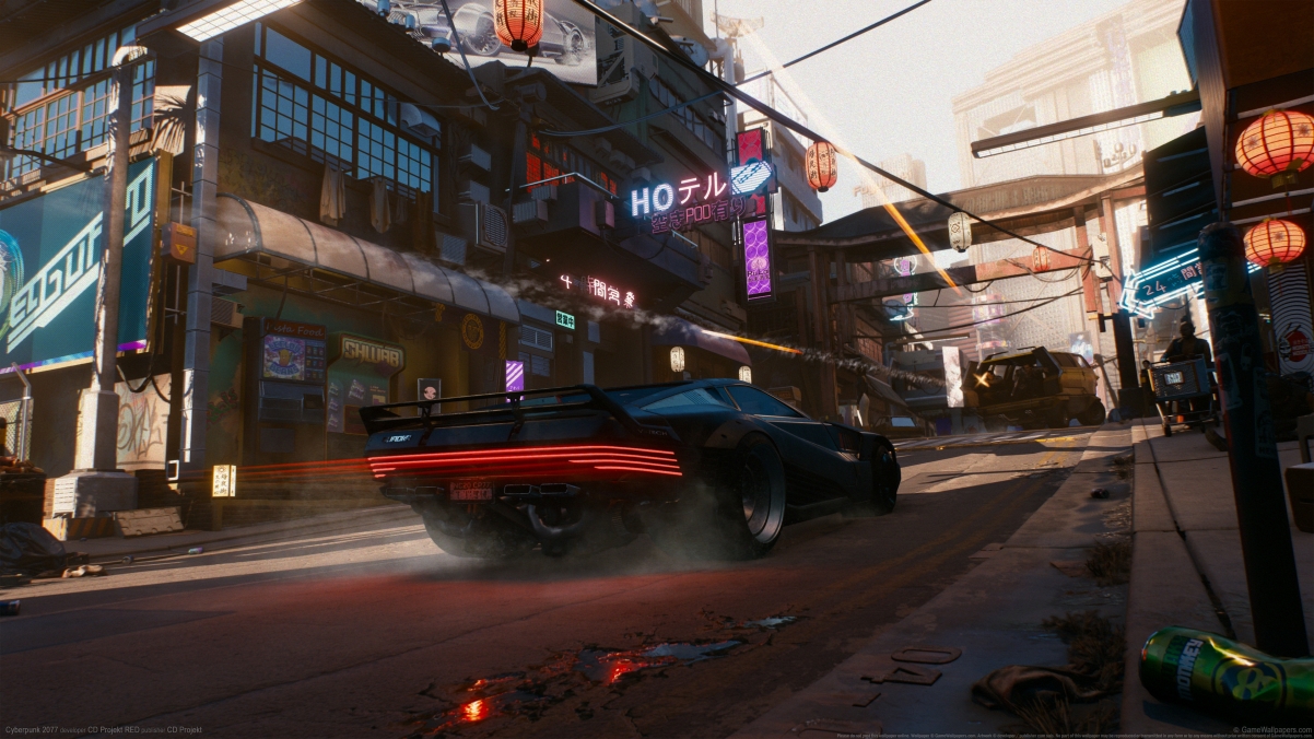 《赛博朋克Cyberpunk 2077》4k游戏壁纸