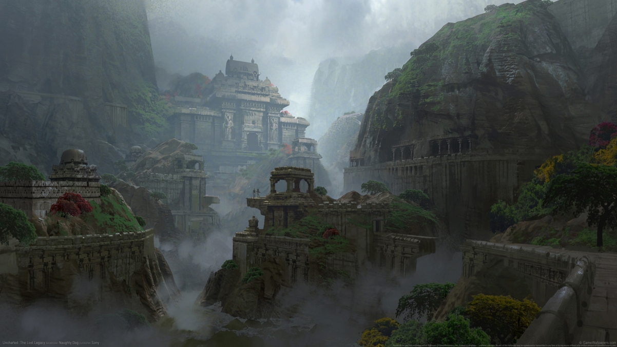 《神秘海域：失落遗产（UNCHARTED:The Lost Legacy）》游戏风景4k壁纸