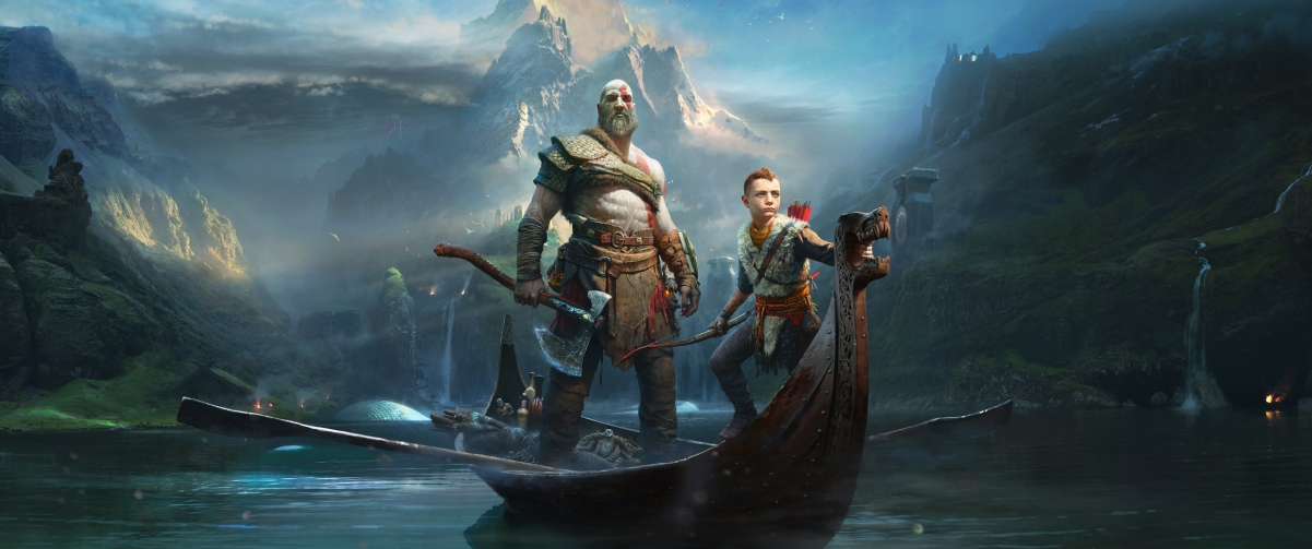 战神4 God of War 2017 3440x1440壁纸