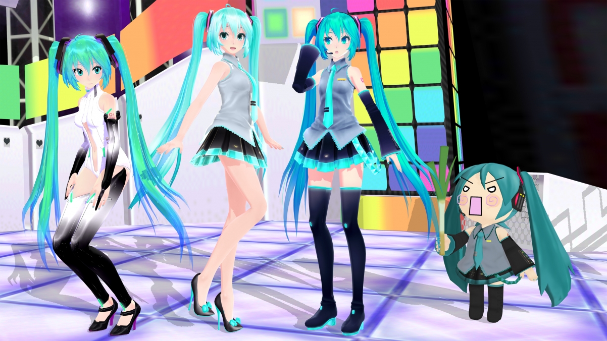 初音未来 Miku Party 4k壁纸