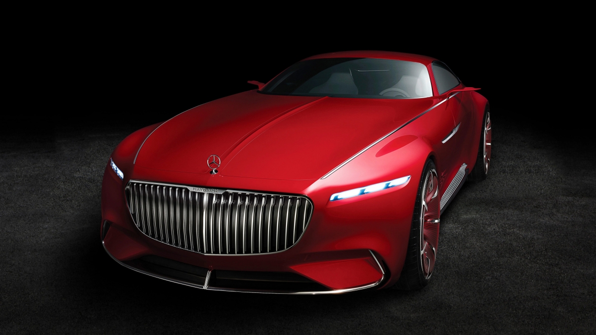 Vision Mercedes Maybach 6 奔驰4K壁纸