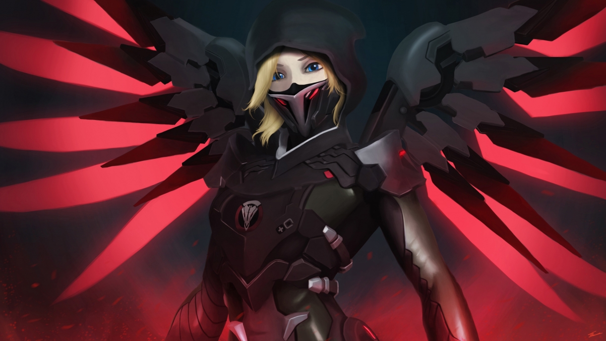 Blackwatch Mercy Overwatch 守望先锋4K壁纸3840x2160