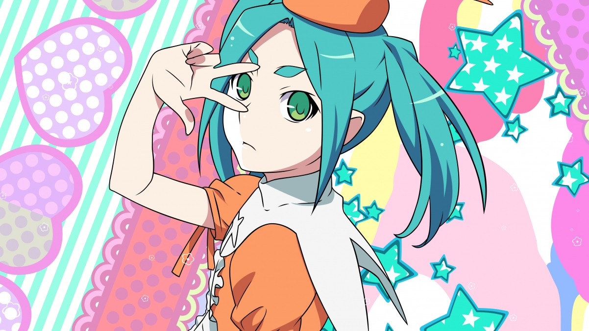 物语系列Yotsugi Ononoki 4k壁纸