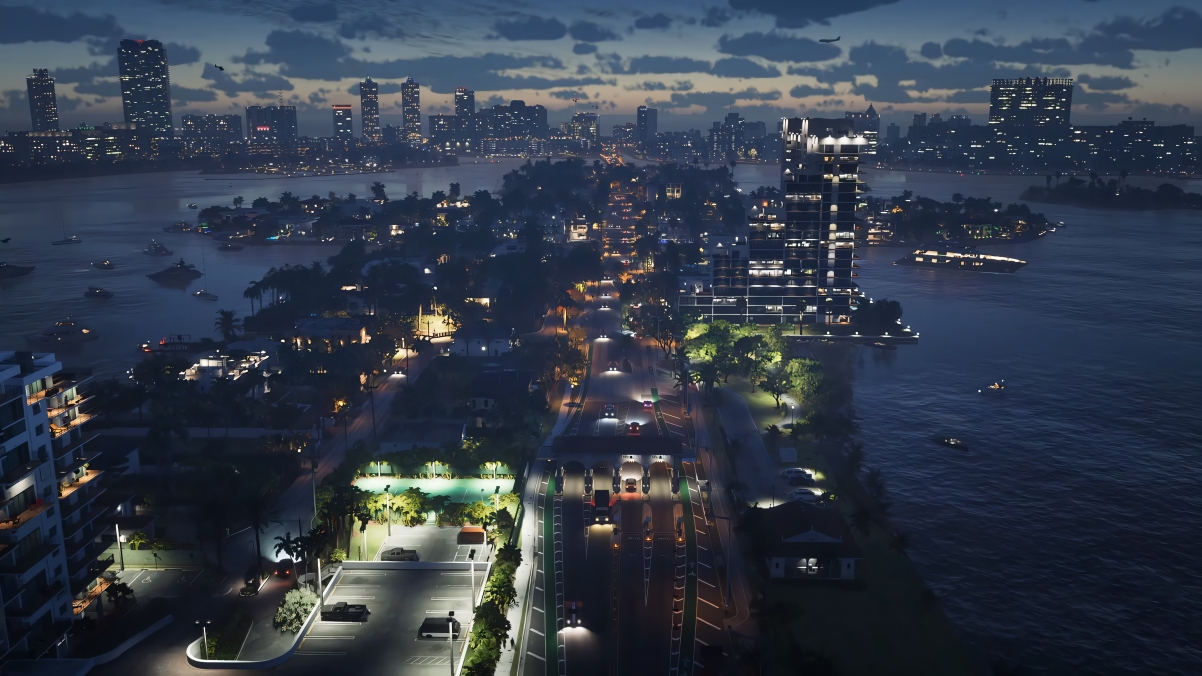 GTA6 夜景 4k游戏壁纸