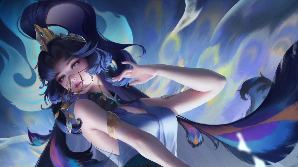 阴阳师 孔雀明王 4k游戏美女壁纸3840x2160